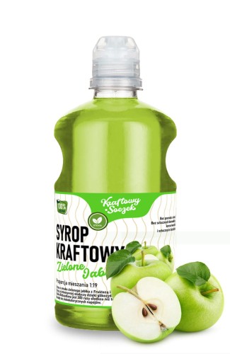 Syrop Kraftowy ZIELONE JABŁKO