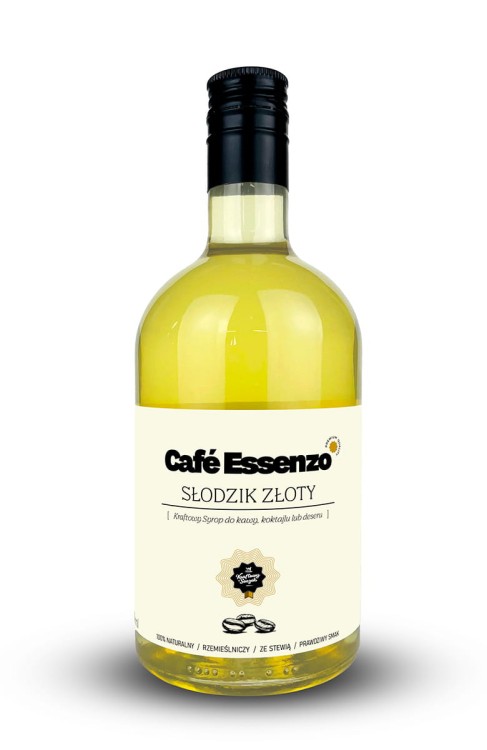 Słodzik Café Essenzo Złoty – naturalna alternatywa dla cukru.